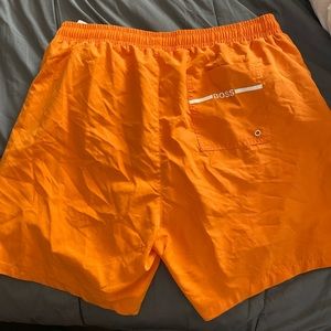 Orange mens hugo boss swimsuit